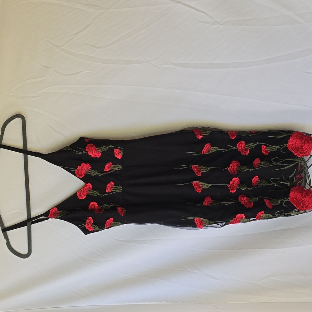 Cleobella women S embroidered dress adjustable spaghetti straps floral